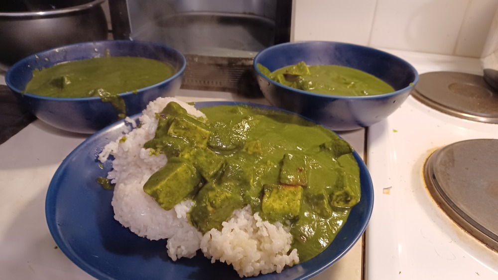 teollinen palak paneer 2